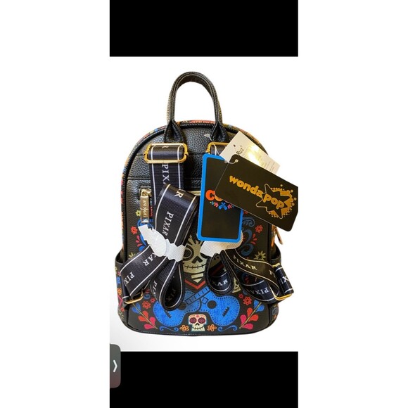 Loungefly Disney Pixar Coco Miguel Ernesto Hector Mini Backpack Brand New main image 2